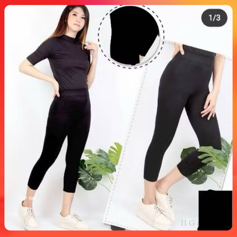 LEGGING 7/8 MURAH POLOS  / LEGGING  PREMIUM / LEGGING MURAH FASHION 7/8