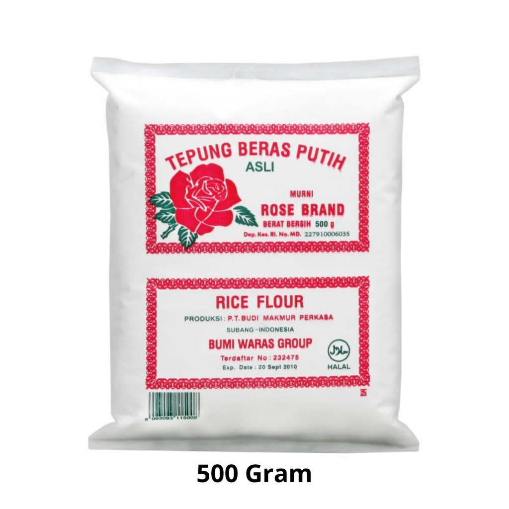 

Tepung Beras Putih Rose Brand 500 Gram Tepung Rose Brand