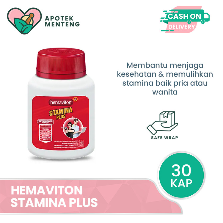 Hemaviton Stamina Plus 30 Kapsul - Menjaga Stamina Tubuh
