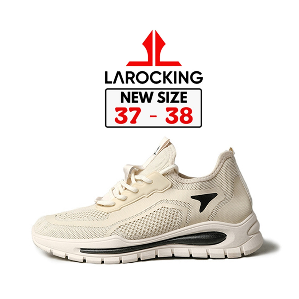 Larocking - Eclipse Cream | Sepatu Sneakers Running Gym Shoes