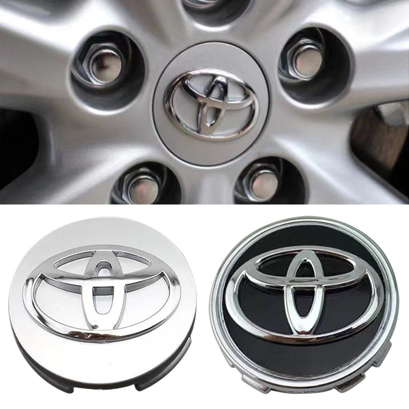 

4pcs 62mm Car Wheel Center Hub Center Cap Rim Hub Dustproof Cover Emblemem For Toyota camry corolla rav4 yaris prius Accessories