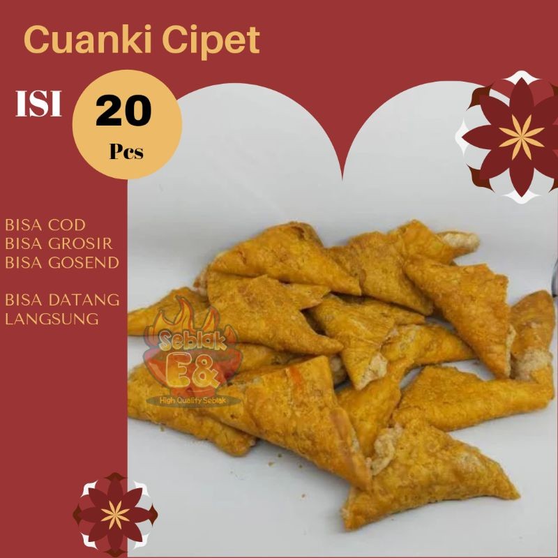 

BISA COD - Cuanki cipet - cuankie - toping seblak - baso aci