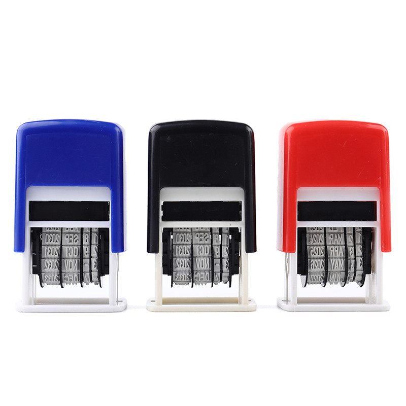 

1 Pcs Time Handled Ledger Date Stamp Universal Date Year Month Day Adjustable Stamp Mini Self Printing Stamping Stamp Set