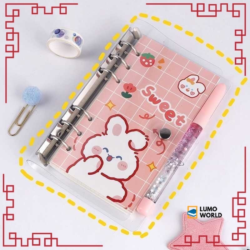 

KKGOOD Buku Catatan Notebook Binder Loose Leaf PVC A6 - KK50