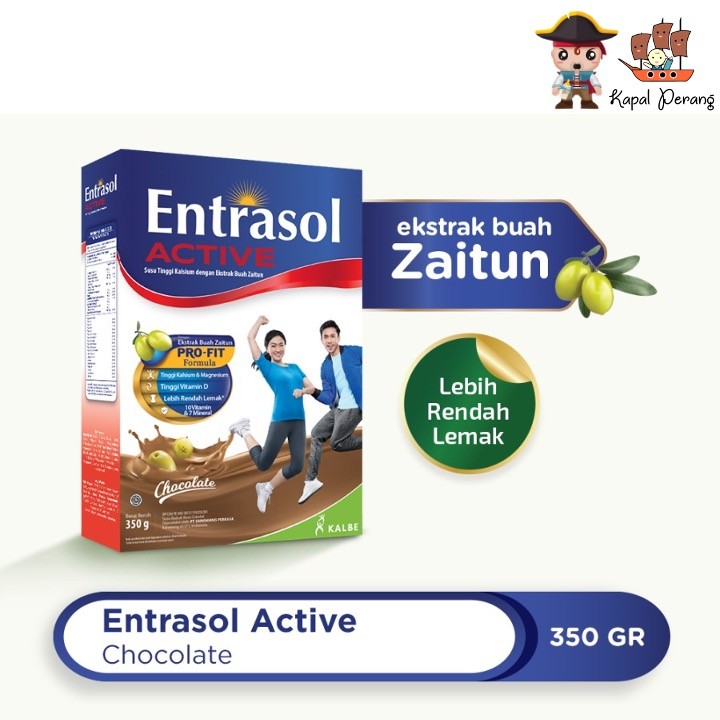 

ENTRASOL ACTIVE CHOCOLATE 340 GRAM