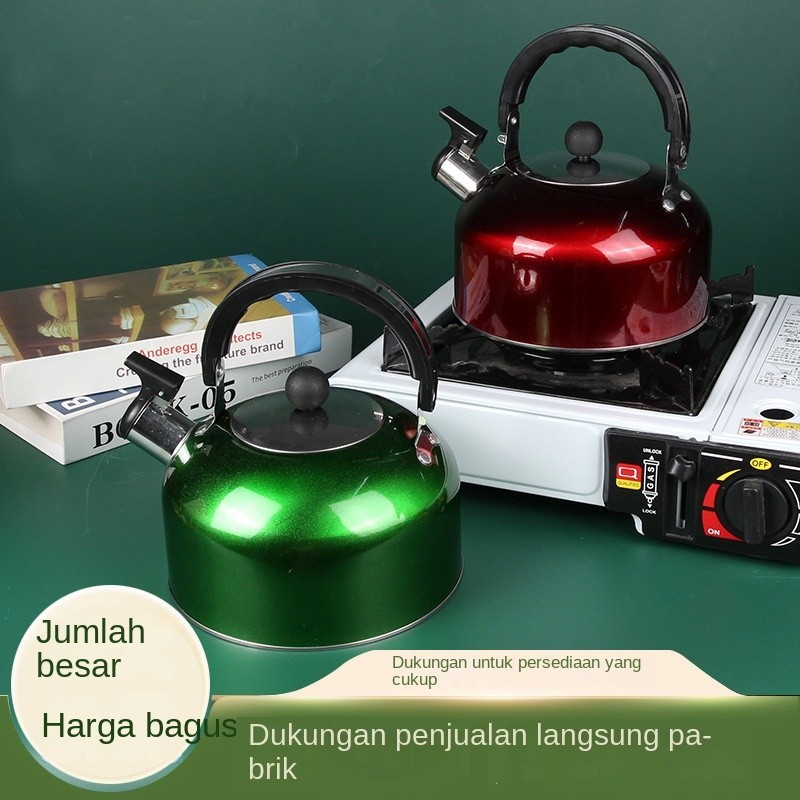 2025 new TEKO SIUL STAINLESS STEEL 3L 4L 5L // TEKO BUNYI SIUL//KETTLE PELUIT STAINLESS kualitas bag