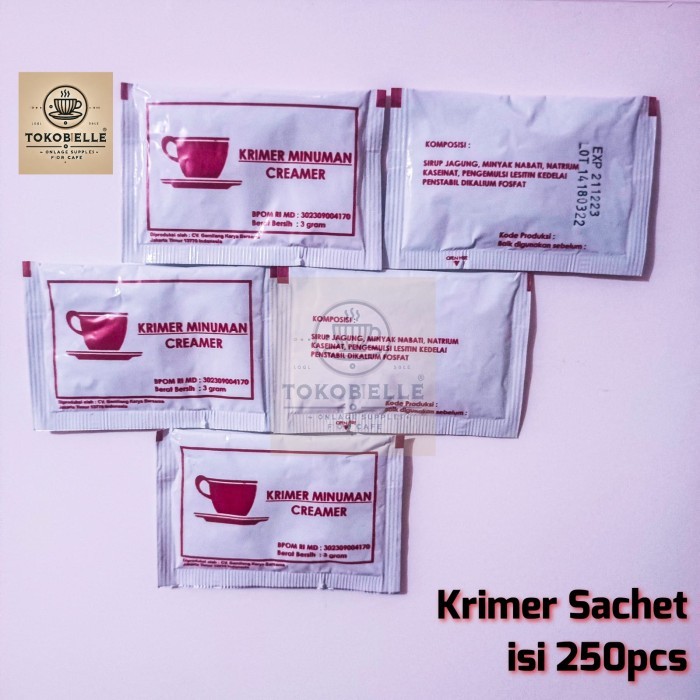 

Creamer Sachet | Krimer Kotak isi 250 pcs