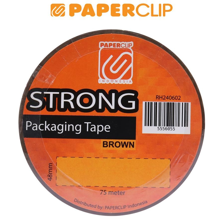 

LAKBAN / TAPE OPP PAPERCLIP 48MM 75M BROWN