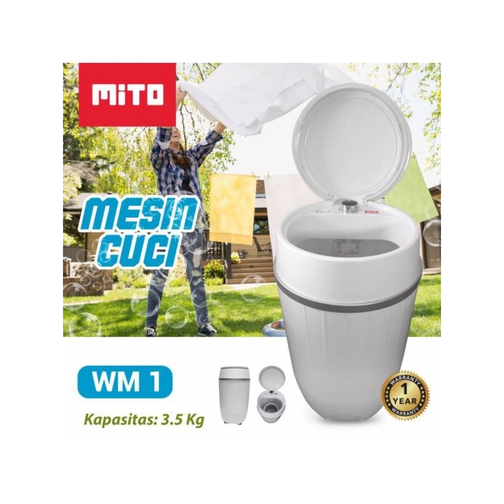 MESIN CUCI MITO WM 1 WM1 MESIN CUCI PORTABLE