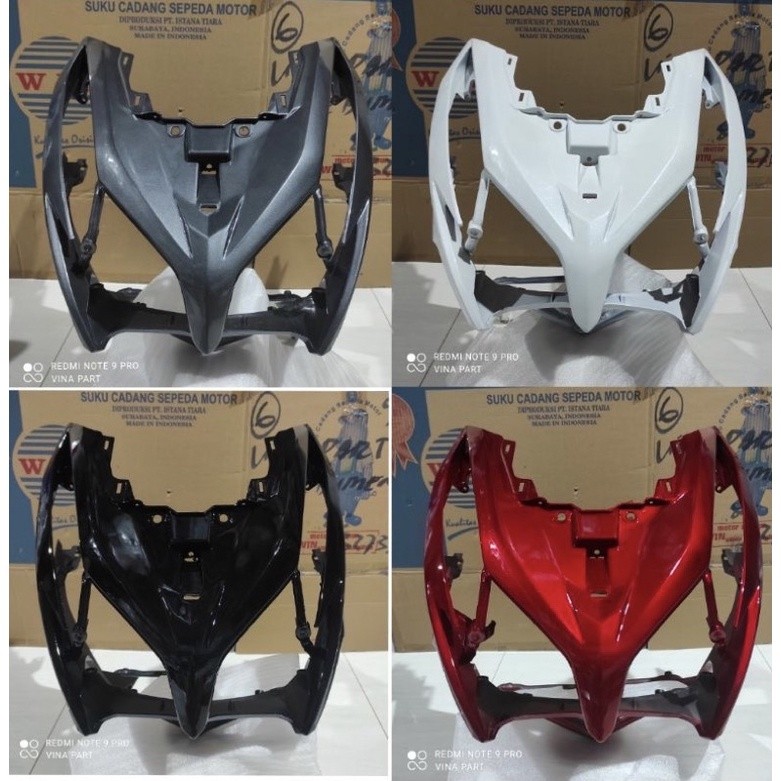 Tameng Vario Techno 125 PGMFI 2011 2012 2013 2014 | Panel Besar WIN | cover motor honda original old