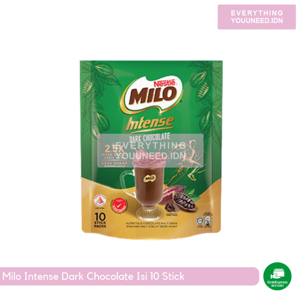 

Milo Intense Dark Chocolate Isi 10 Stick
