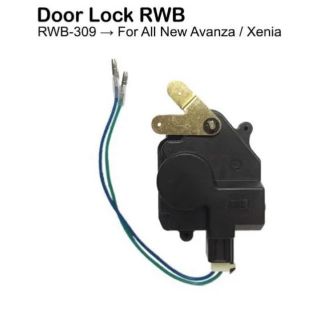 Motor central lock rwb 2 kabel all new avanza 2 kabel RWB