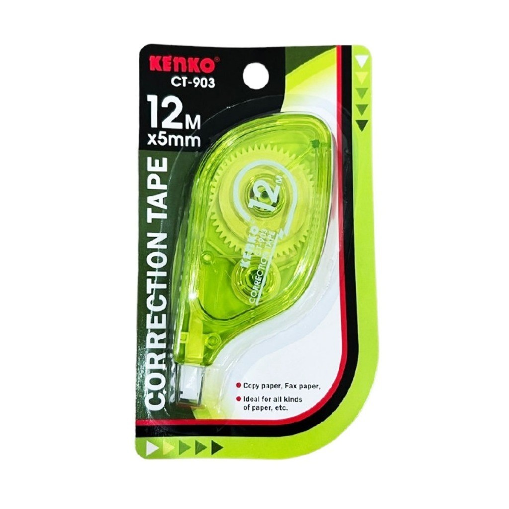 

Tipe-Ex Correction Tape 12M Kenko CT-903 Tipe-Ex Roll Kenko CT-903