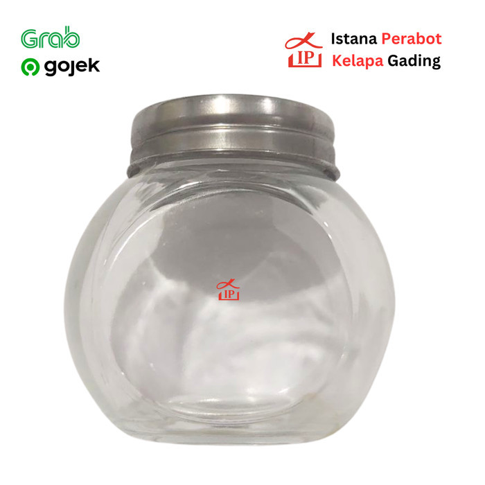 Toples mini Kaca/Tempat bumbu/Toples serbaguna/Wadah bumbu/Tempat garam - Kecil