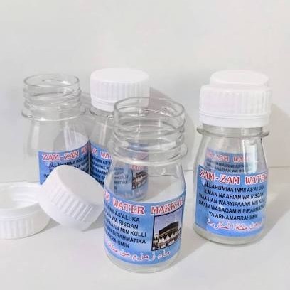 

Botol Kosong air Zam Zam 30ml 80Ml - 80 Ml isi 25Pcs
