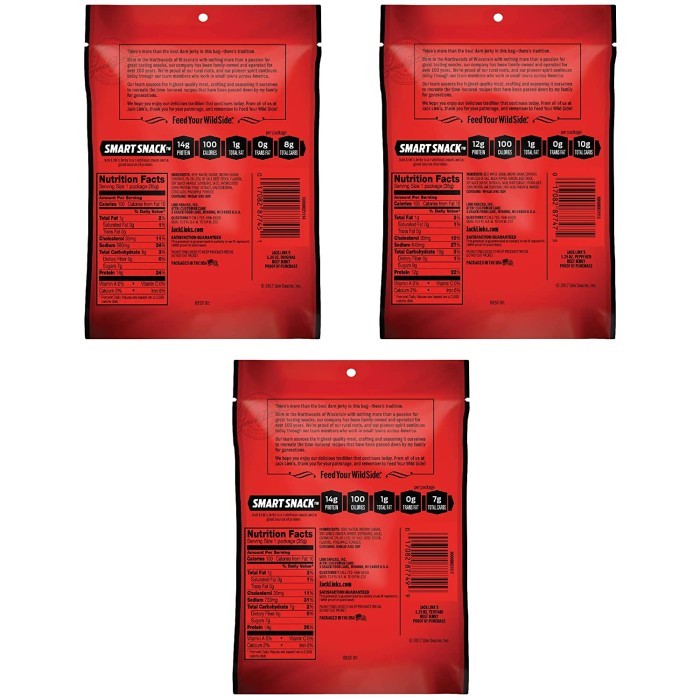 

Jack Links Beef Jerky Dendeng Sapi - 35 gram - USA/Amerika - PEPPERED