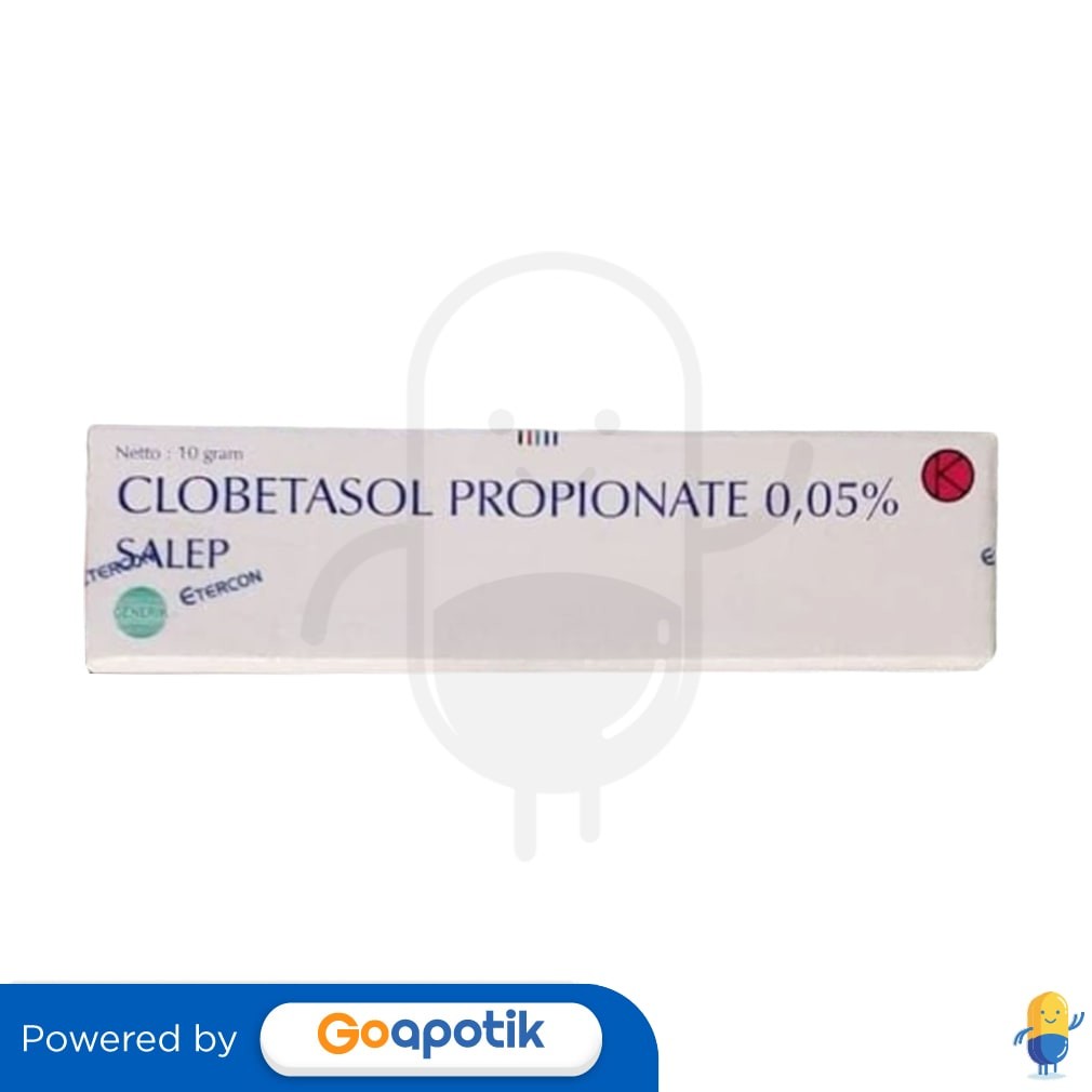Clobetasol Propionate Etercon 0.05% Salep 10 Gram Tube