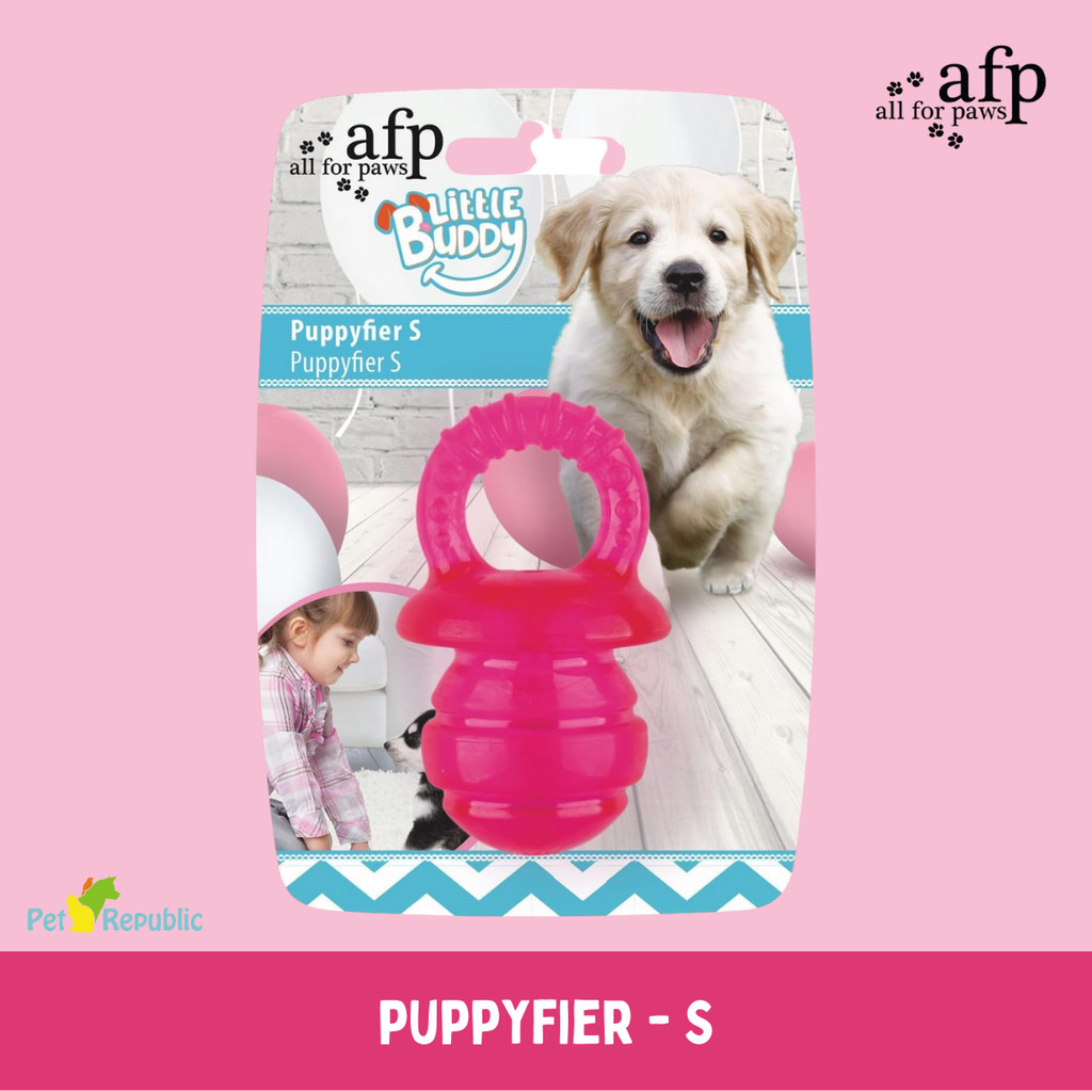 AFP Mainan Anakan Anjing Little Buddy Puppyfier Pink 13cm