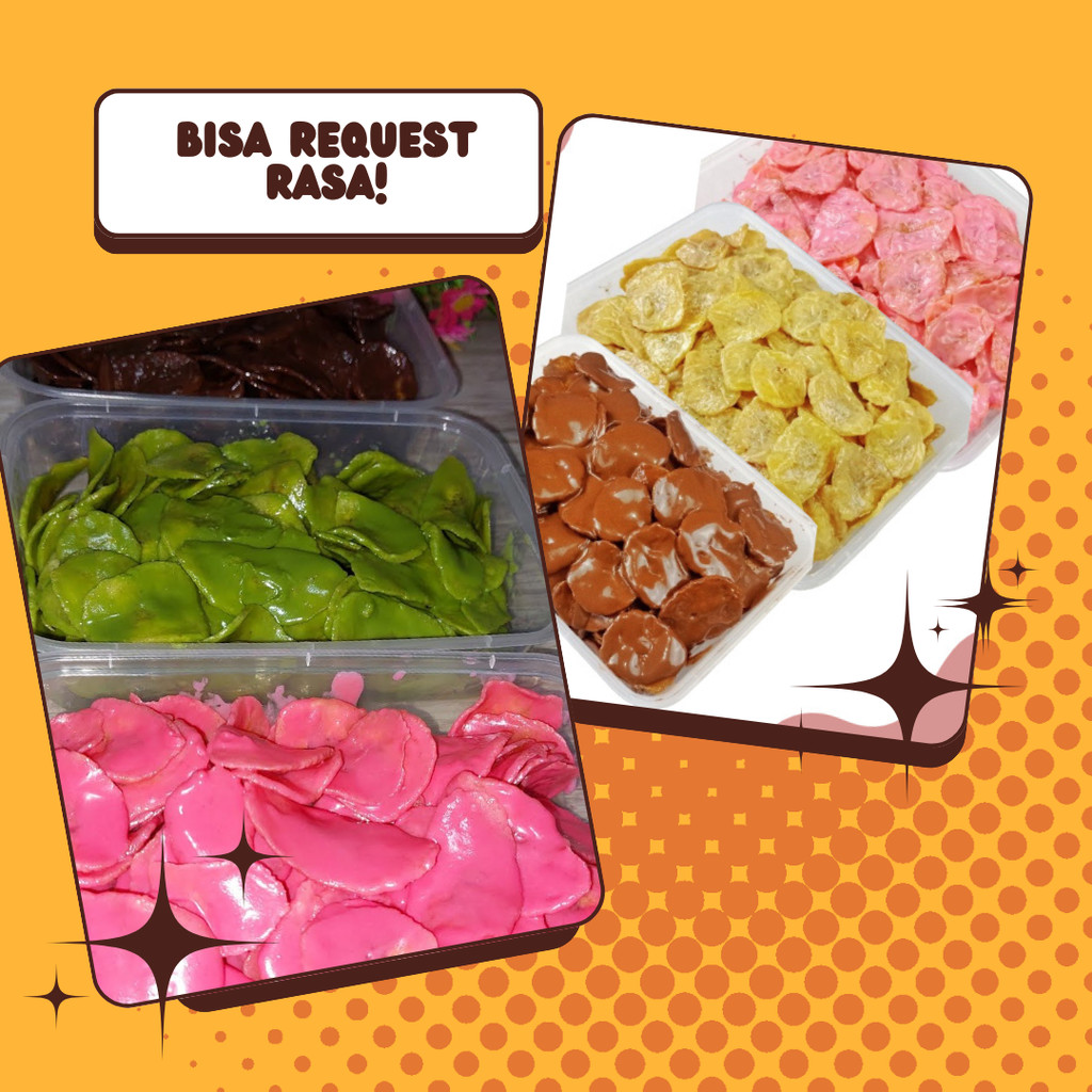 

DAPAT 3 BOX KRIPIK PISANG LUMER VARIAN RASA