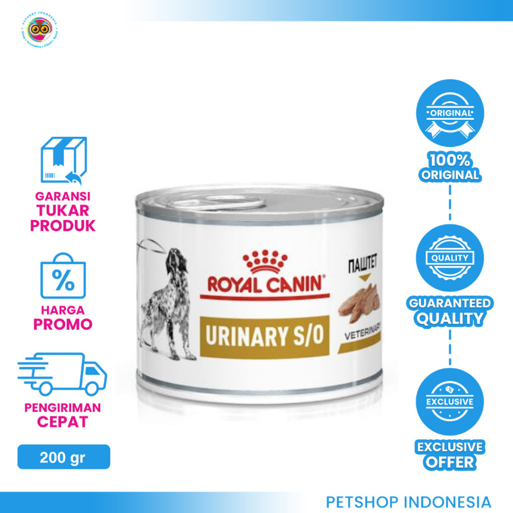ROYAL CANIN urinary S/O Dog 200 gr - Makanan Anjing VET