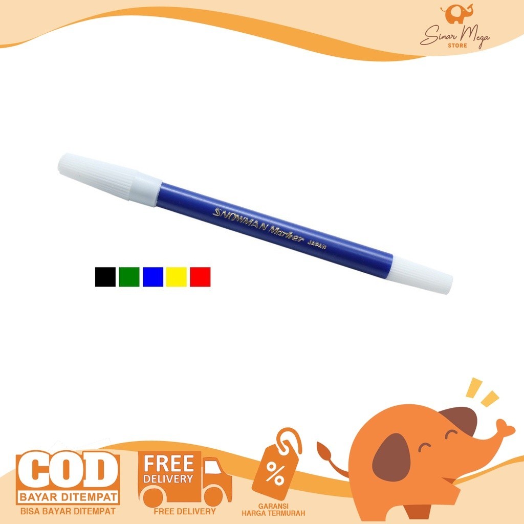 

Spidol Kecil Snowman PW-1A /Snowman Spidol Warna (Satuan)