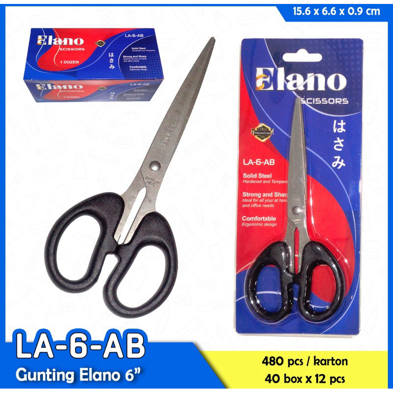 

[Q3] Gunting Stainless Steel 6 Inch