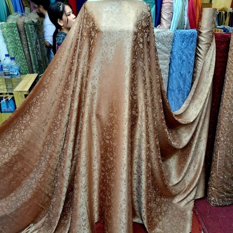 KAIN ARMANI JAGUAR SILK PREMIUM / BAHAN JAGUAR SILK ARMANI PREMIUM