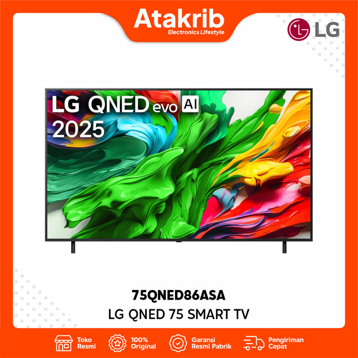 LG QNED 75 75QNED86ASA Smart TV 4K evo AI QNED86 2025