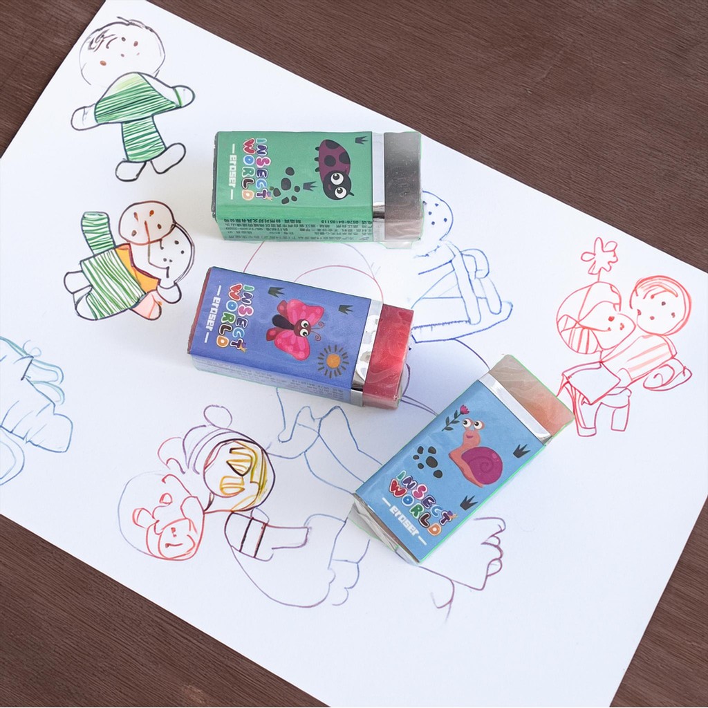 

NAS Penghapus Pensil Karakter Animal / Eraser Jelly Karet Motif Binatang Hewan Serangga / Hapusan Potong Stip Alat Tulis Anak Sekolah