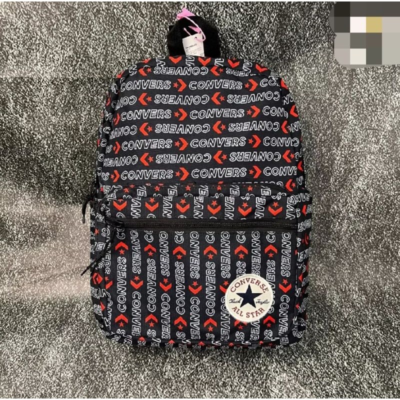 TAS CONVERSE ORIGINAL MOTIF HITAM MULTI