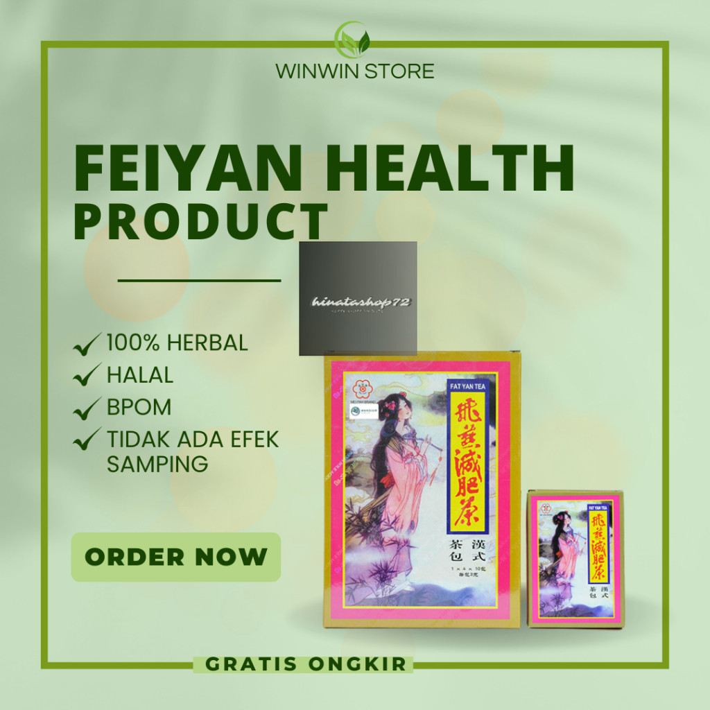 

Teh Diet Pelangsing Penurun Berat Badan Herbal Alami Ampuh Feiyan Health Tea (Fat Yan Tea) #star #kianpi # kianpioriginal