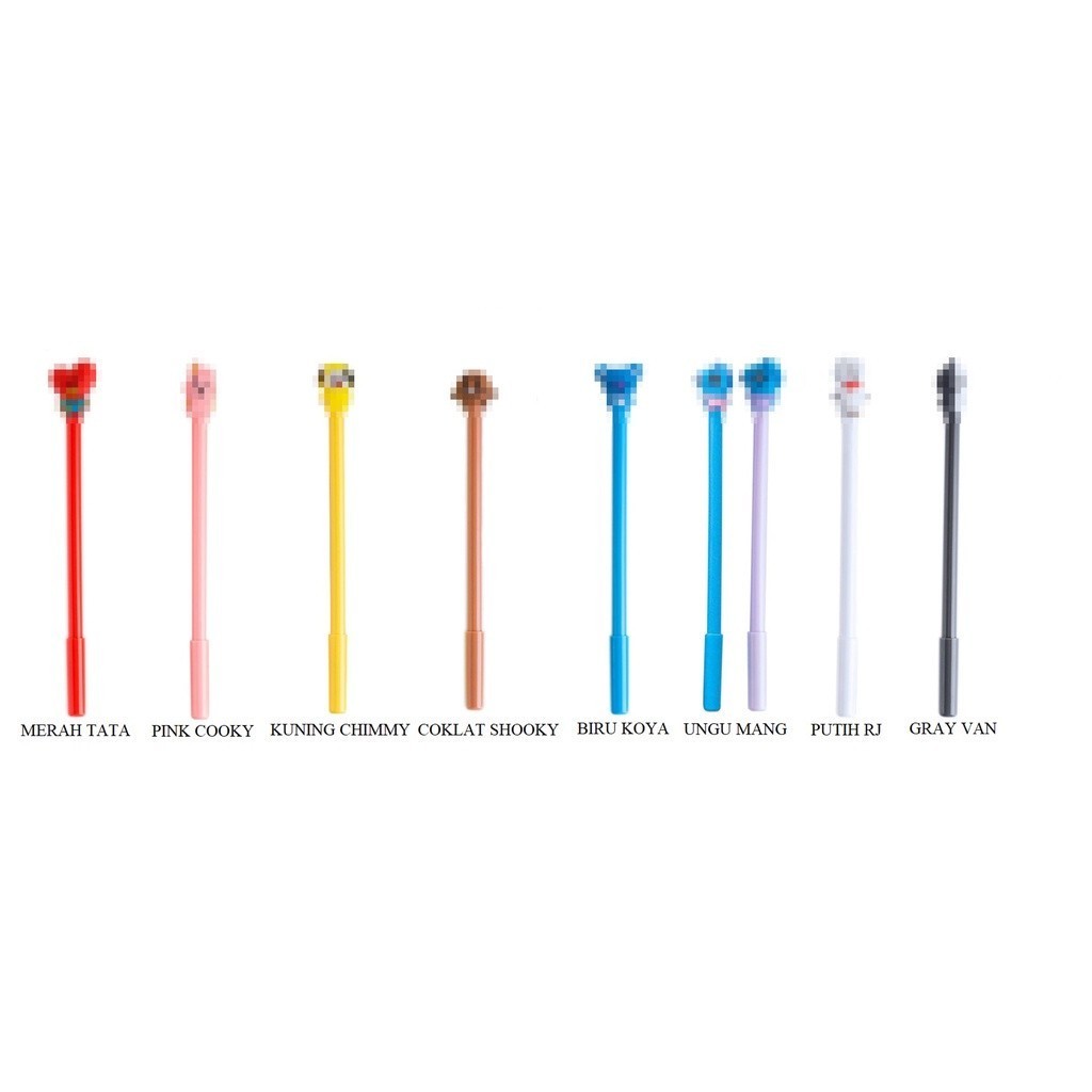 

BOA PENA CUTE BLACK INK GEL PEN CARTOON BALLPOINT SCHOOL STATIONERY PENA IMPORT Y1067