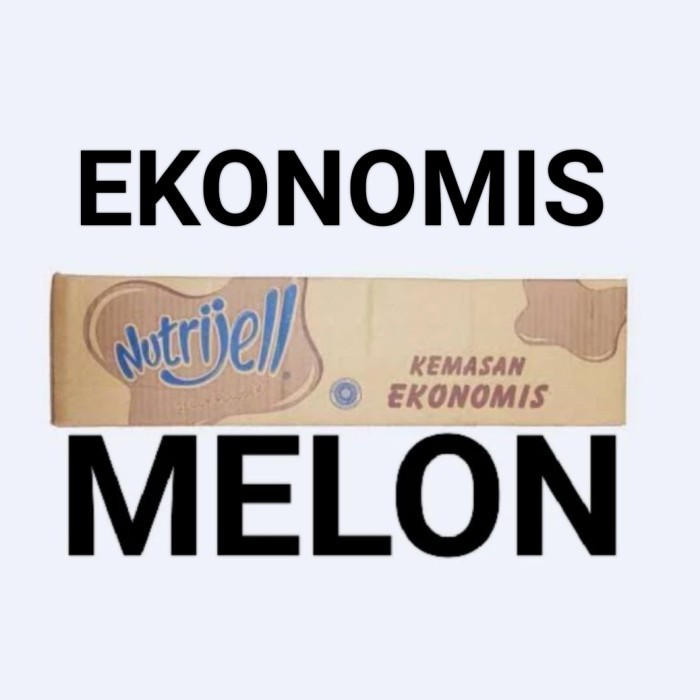 

Nutrijell Ekonomis Melon Per Dus Isi 12Pack x 12 sachet x 10Gr