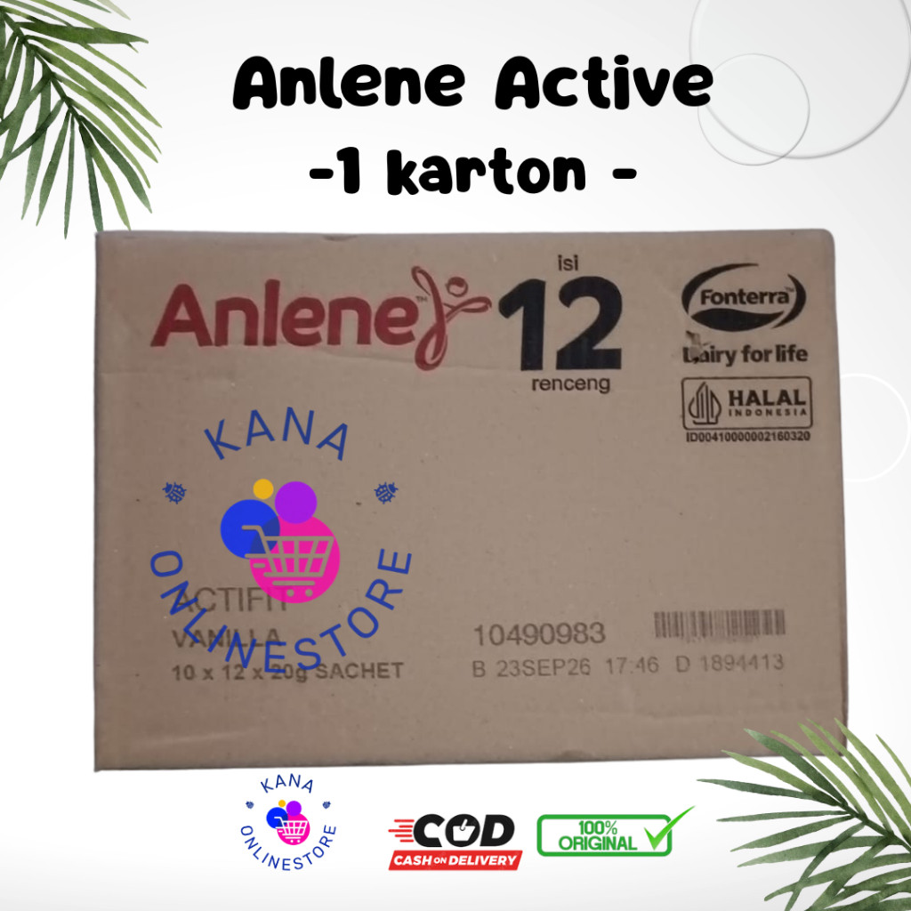 

Anlene Actifit Sachet coklat/vanilla --- 1 karton ---
