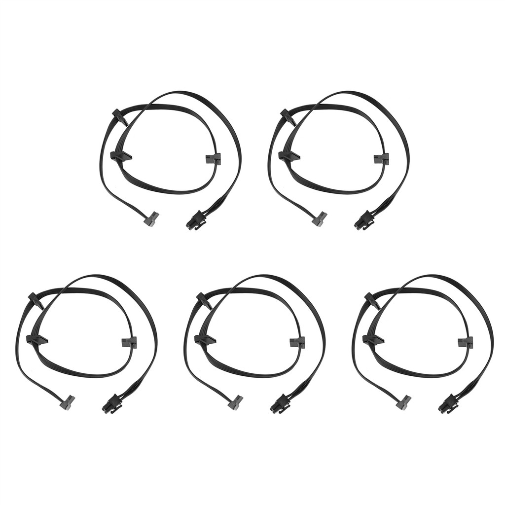 5X PCIe 6Pin Male to 4 SATA Power Supply Cable for Focus+/ MK3/ FX/ P Series 850PX 750PX 650PX 550PX