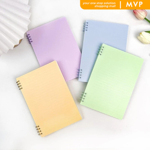 

MVP Notebook Aesthetic Journal A5 Buku Diary 8 Lubang Sketch Book 60 Lembar