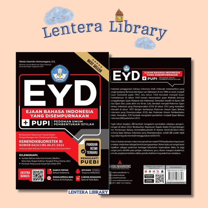 Buku EYD - Ejaan Bahasa Indonesia Yang Disempurnakan: Eyd (Andaliman)
