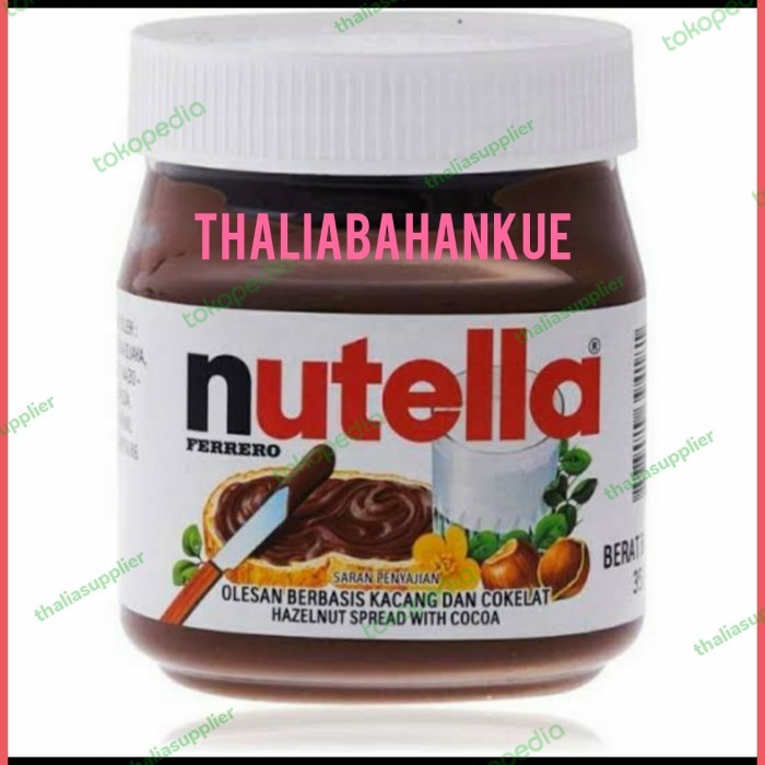 

[Terbaru] NUTELLA 1KG SELAI KACANG & COKLAT HAZELNUT, TOPPING,FILLING CAKE/KUKER