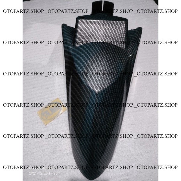Slebor spakbor depan vario 110 lama carbon celup motif kevlar