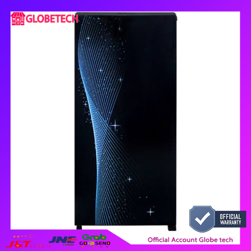 KULKAS 1 PINTU AQUA AQR D205 MSG/MSB KULKAS AQUA 1 PINTU BIG FREEZER Berbergaransi resmi free ongkir