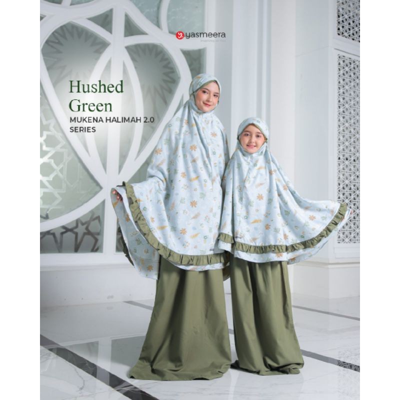 Mukena Halimah Yasmeera | Mukena Anak Atas Bawah | Mukena Dewasa Yasmeera | Mukena Remaja |