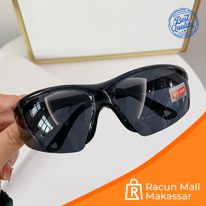 PL-WW011 Kacamata Hitam Kacamata Motor Pelindung Angin Korea Vintage Retro Fashion Import Wanita Pri