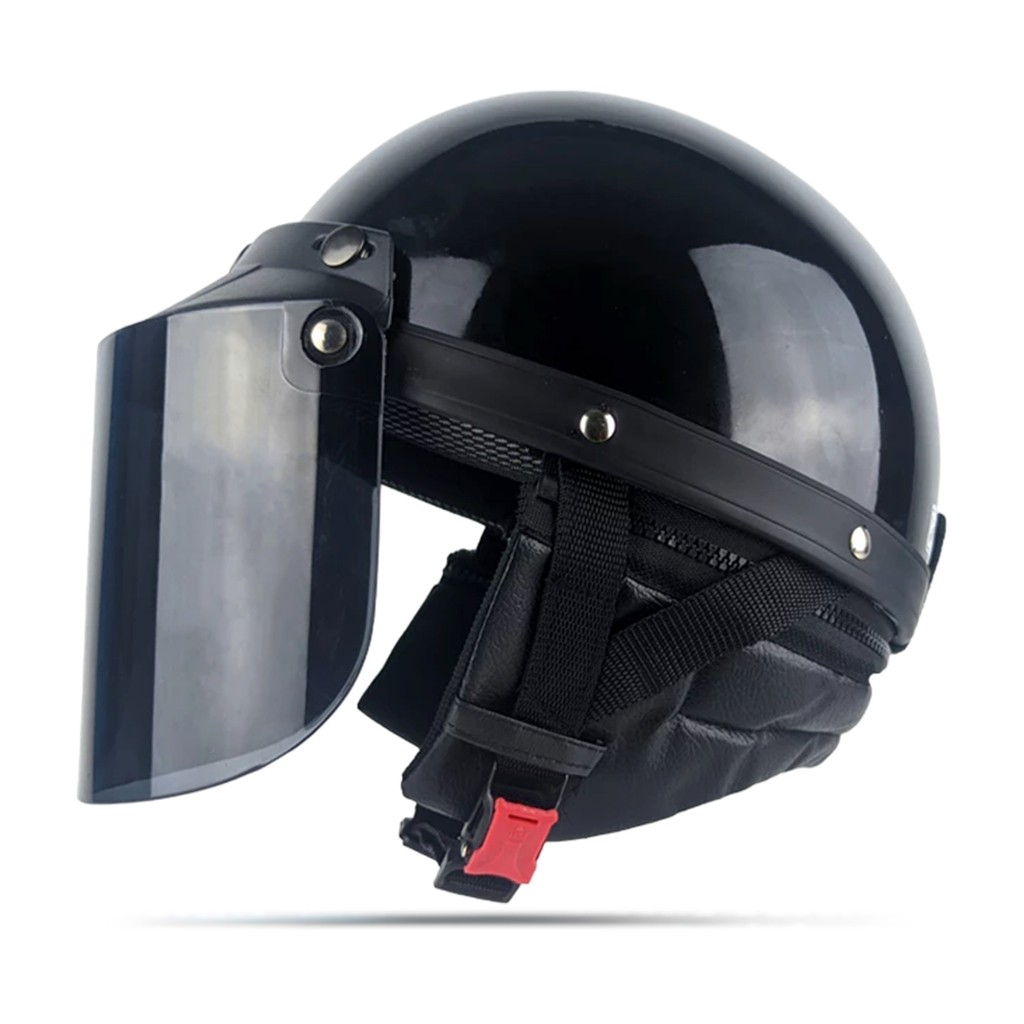 Helm Chips Bogo Retro Vespa Polos Dewasa SNI