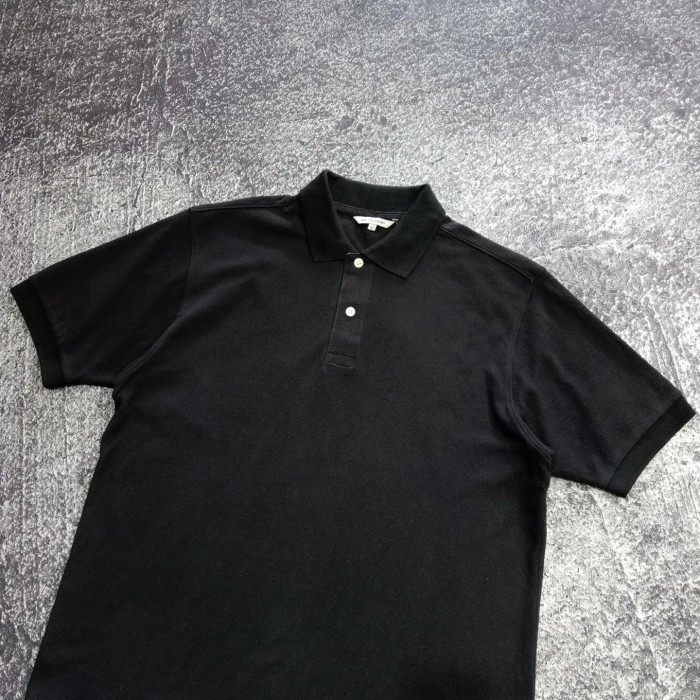 Kaos polo shirt DRY polo shirt UNIQLO polos