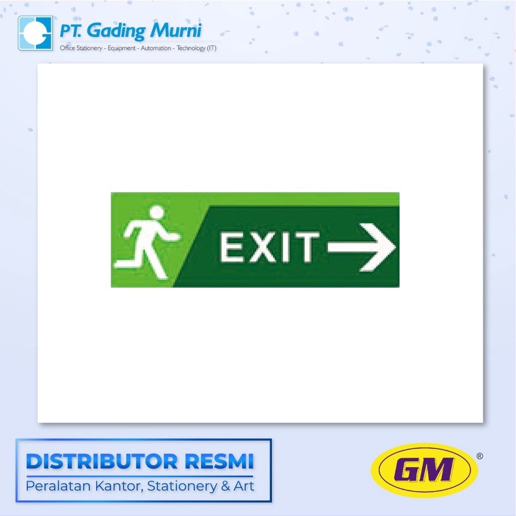 

GM LABEL BESAR LB 416 WARNA EXIT KANAN