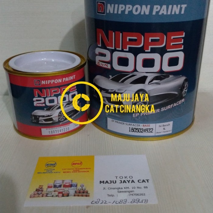 epoxy primer surfacer / epoxy filler nippon paint [white or grey]