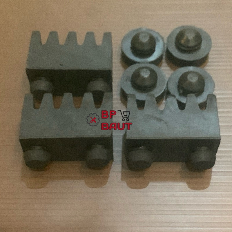 8 PCS KARET GANJALAN JOK YAMAHA JUPITER MX ORIGINAL/JUPITER Z BURHAN ORIGINAL/KARET GANJALAN JOK JUP