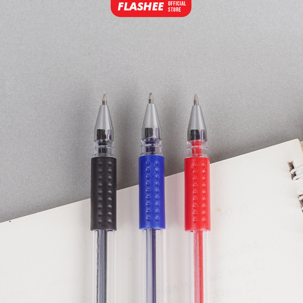 Flashee  Bolpoin/ Pulpen Gel Standard 0.5mm Alat Tulis Narita Pen Bisa COD