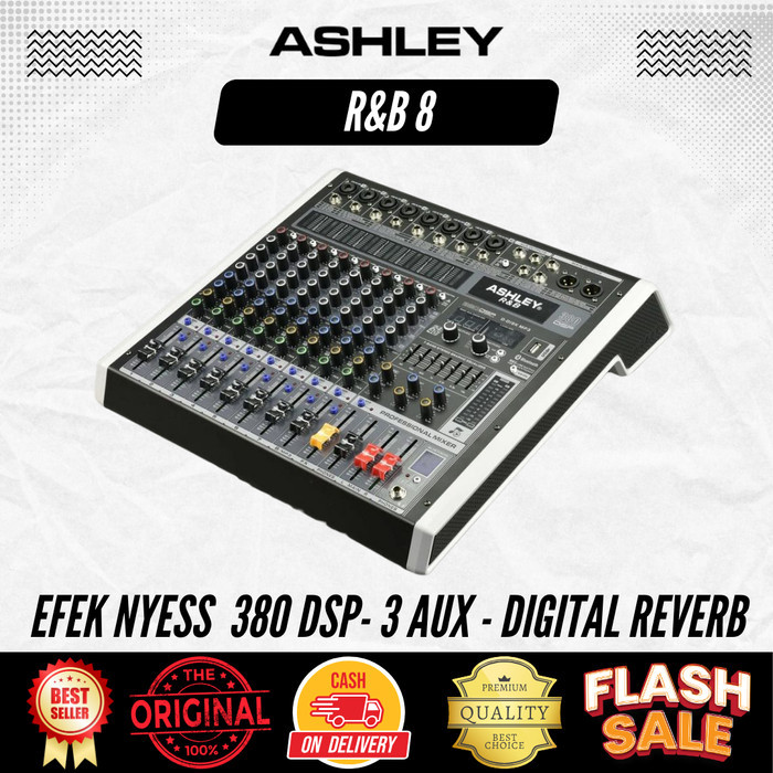 Mixer 8 Channel Ashley R&B 8