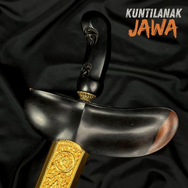 Keris Pulanggeni Luk 5 Pamor Wos Wutah Tangguh Mataram Era HB VII Sepuh Kuno - Kuntilanak Jawa